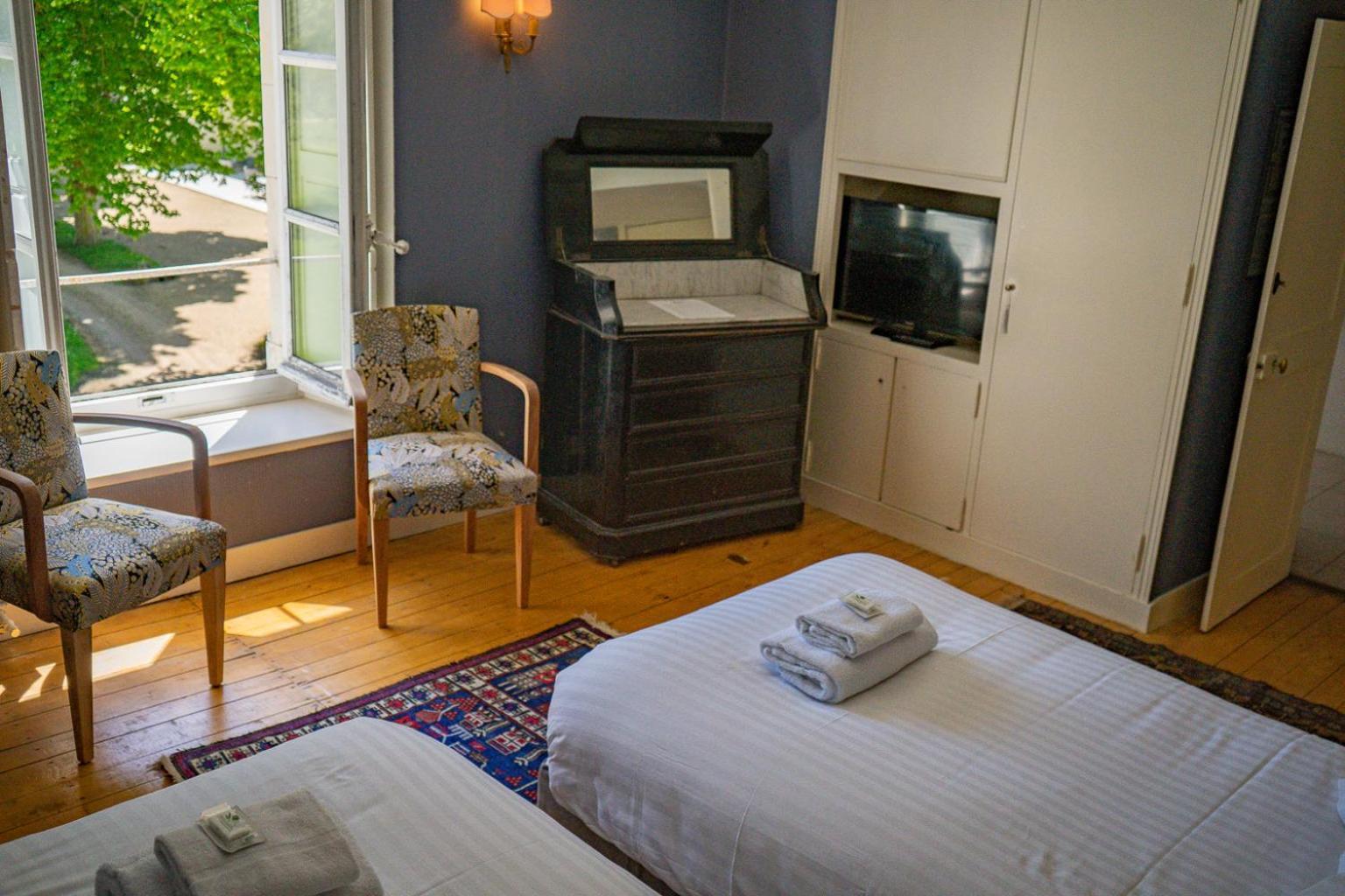 Hotel Haras De La Potardiere Crosmières Esterno foto